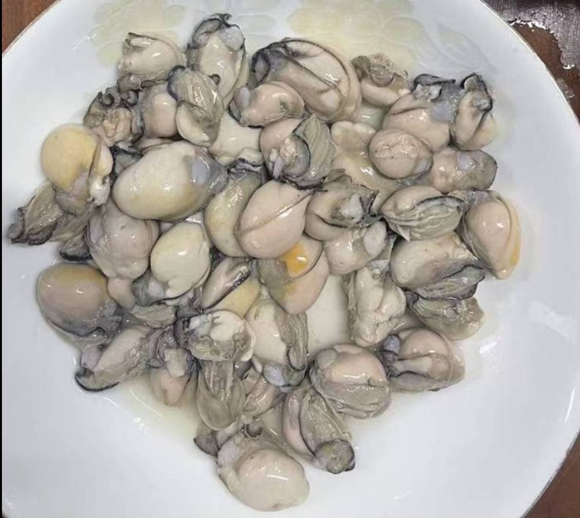 Steamed Portuguese Oyster Meats - Famous Taste & Texture